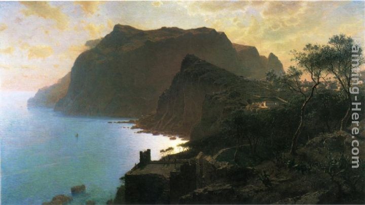 William Stanley Haseltine The Sea from Capri